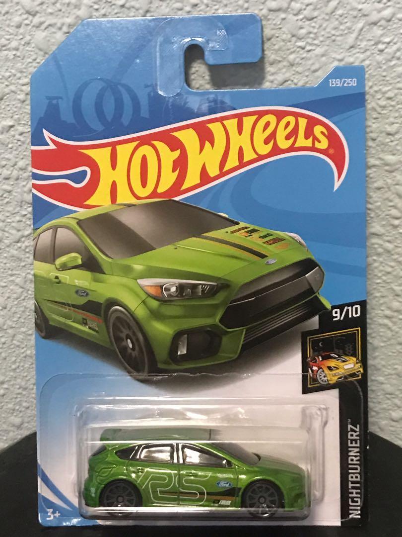 Hot wheels ford focus rs green online