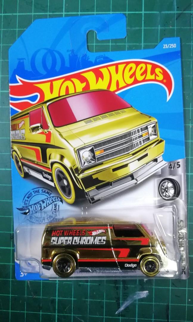 Hot Wheels 1/64 - Custom 77 Dodge Van - Masters Of The Universe - Real Riders