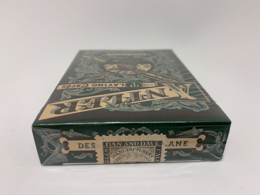 Hunter Green Limited Edition Antler Playing Cards by Dan & Dave