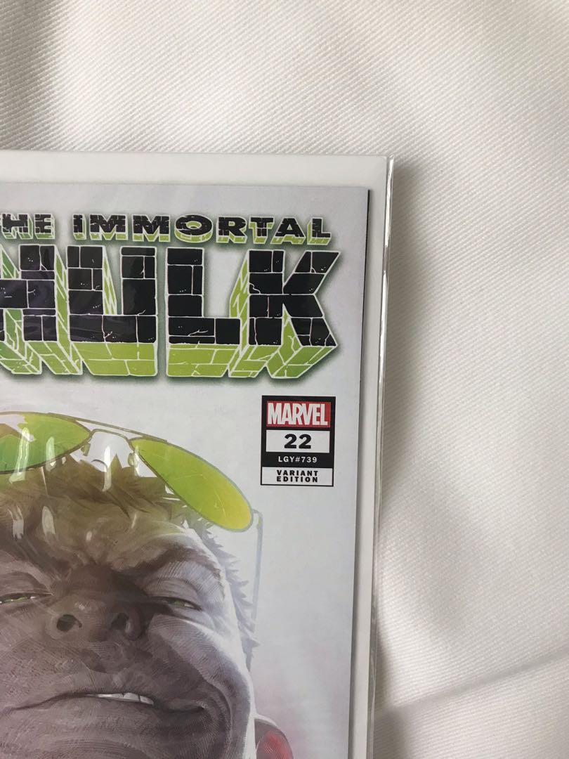 IMMORTAL HULK 22 ALEX GARNER GREY HULK JOE FIXIT EAST SIDE COMICS EXCL ...