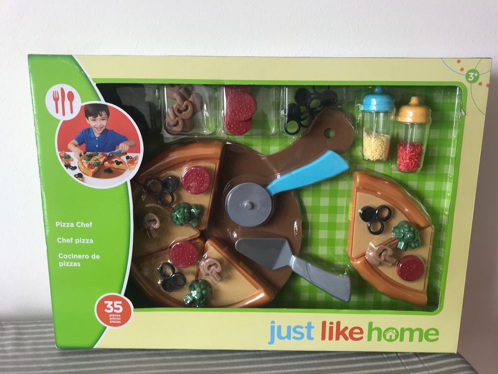 Just like home shop pizza chef playset
