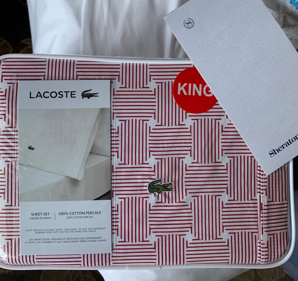 lacoste bed sheets