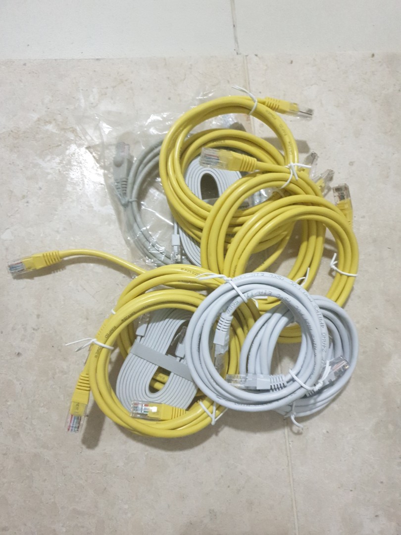 Lan cable, Computers & Tech, Parts & Accessories, Cables & Adaptors on ...