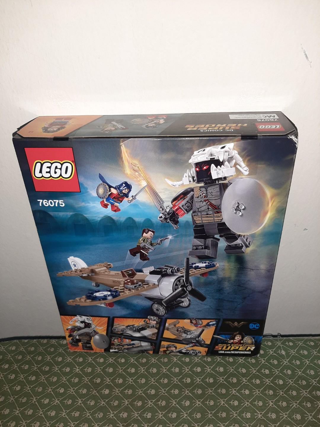 LEGO DC Comics Super Heroes Wonder Woman 76075 Wonder Woman Warrior Battle Hobbies Toys Toys Games on Carousell