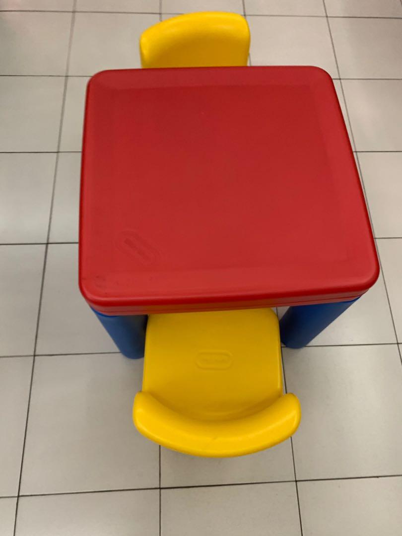 Little Tikes Classic Table and Chairs Set Babies Kids Baby Nursery Kids Furniture Kids Tables Chairs on Carousell