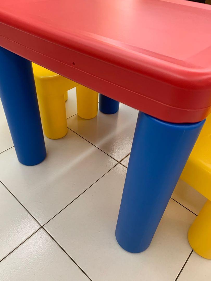 Little tikes classic discount table and chairs set
