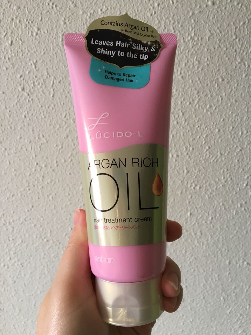 LucidoL Argan Rich Oil Hair Treatment Cream, Beauty & Personal Care