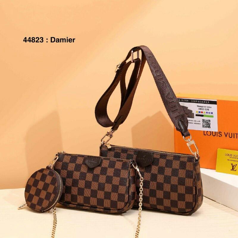LV sling 3 beradik / LV 3 in 1 bag, Women's Fashion, Bags & Wallets, Purses  & Pouches on Carousell