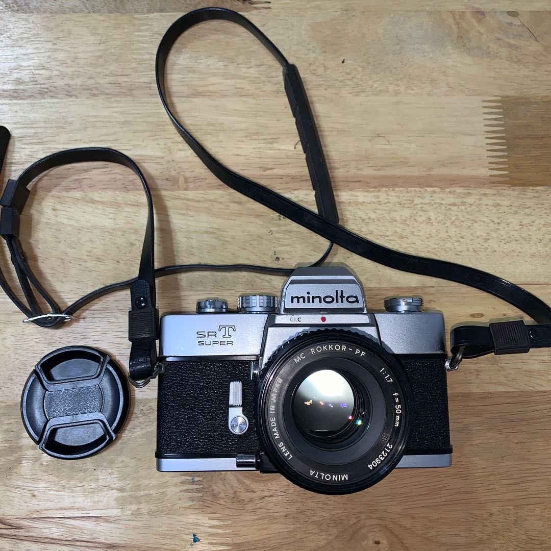 Minolta SRT Super SLR, Photography, Cameras on Carousell