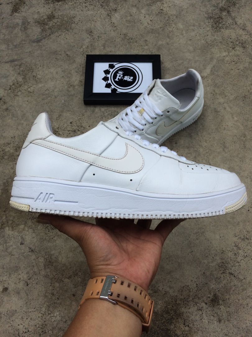 NIKE AIR FORCE 1 ULTRAFORCE LEATHER 845052 100 Fesyen Pria Sepatu Sneakers di Carousell