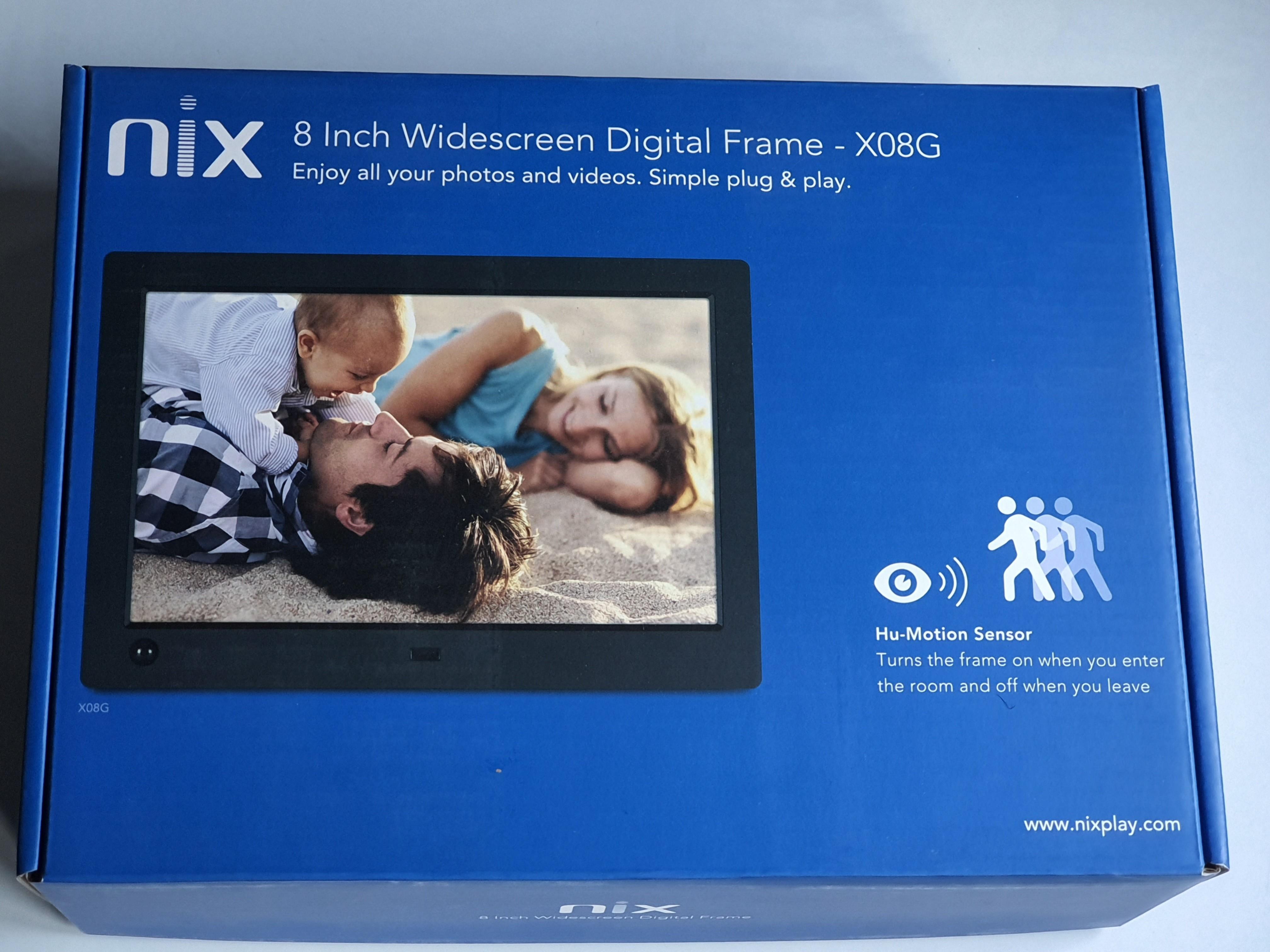 Nix 8 inch widescreen digital frame, Computers & Tech, Parts
