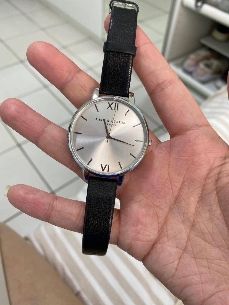 olivia burton black strap