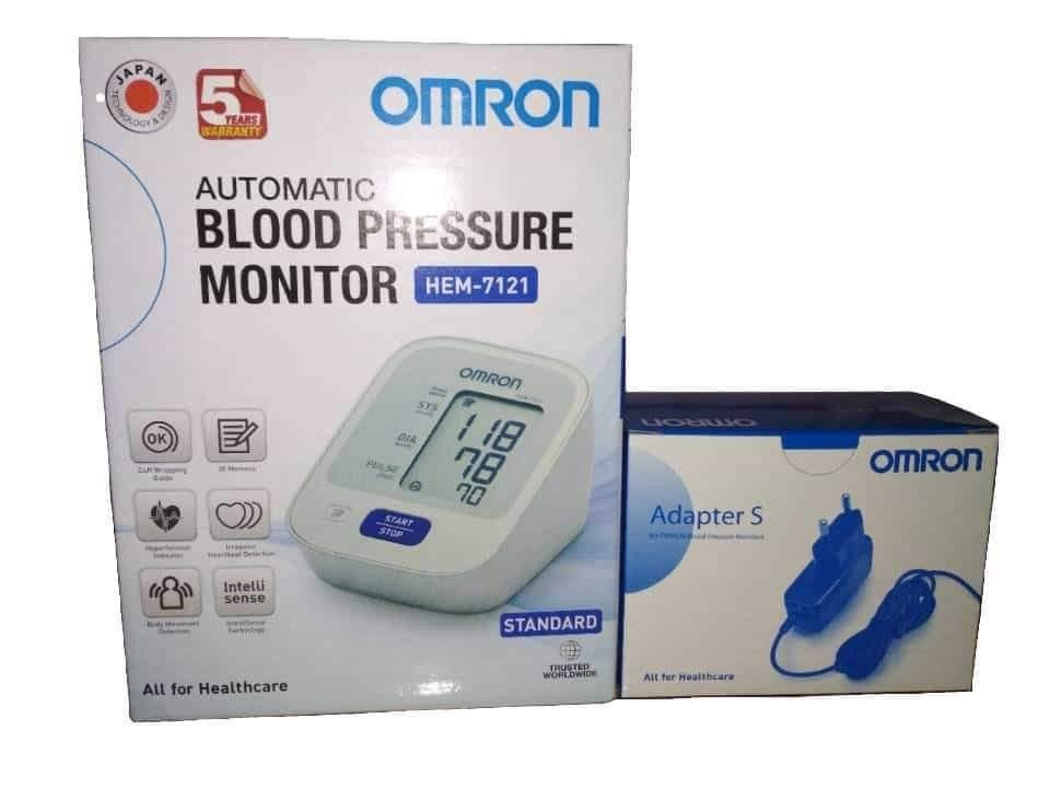 Omron BP Digital HEM-7121 with Adapter (Category: Health Monitors & Weighing Scales) located in Manila. Submitted by theunoshop (Listing ID 254010615, Image 1). Description: Contact us: 09999882633 Email us: theunoshop@gmail.com • 5 Years Warranty • Intellisense Technology • Cuff wrapping guide • Hypertension Indicator • Body movement detection • Irregular heartbeat detection • Japan Technology and Design • Can be used for both adult and pediatri