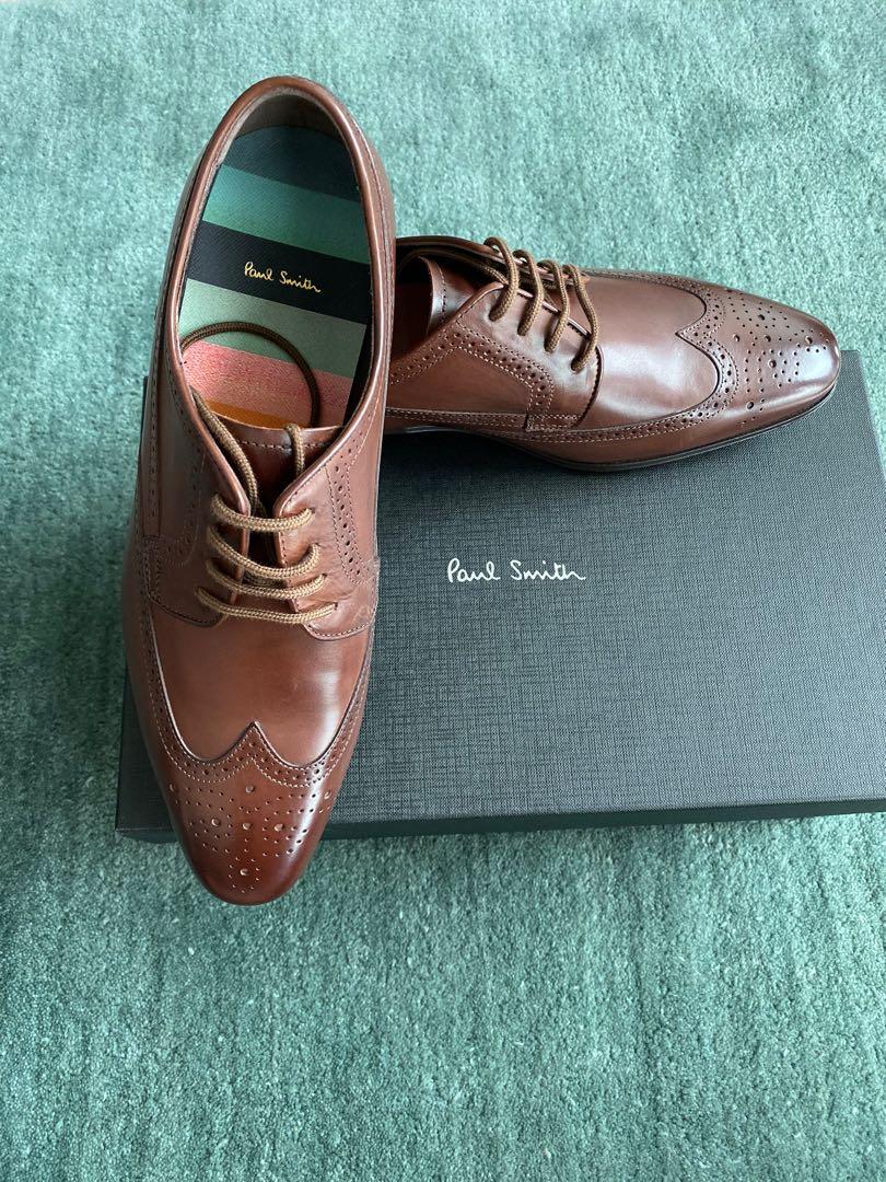 Paul Smith brown leather brogues New Men s Fashion Footwear Dress Shoes on Carousell