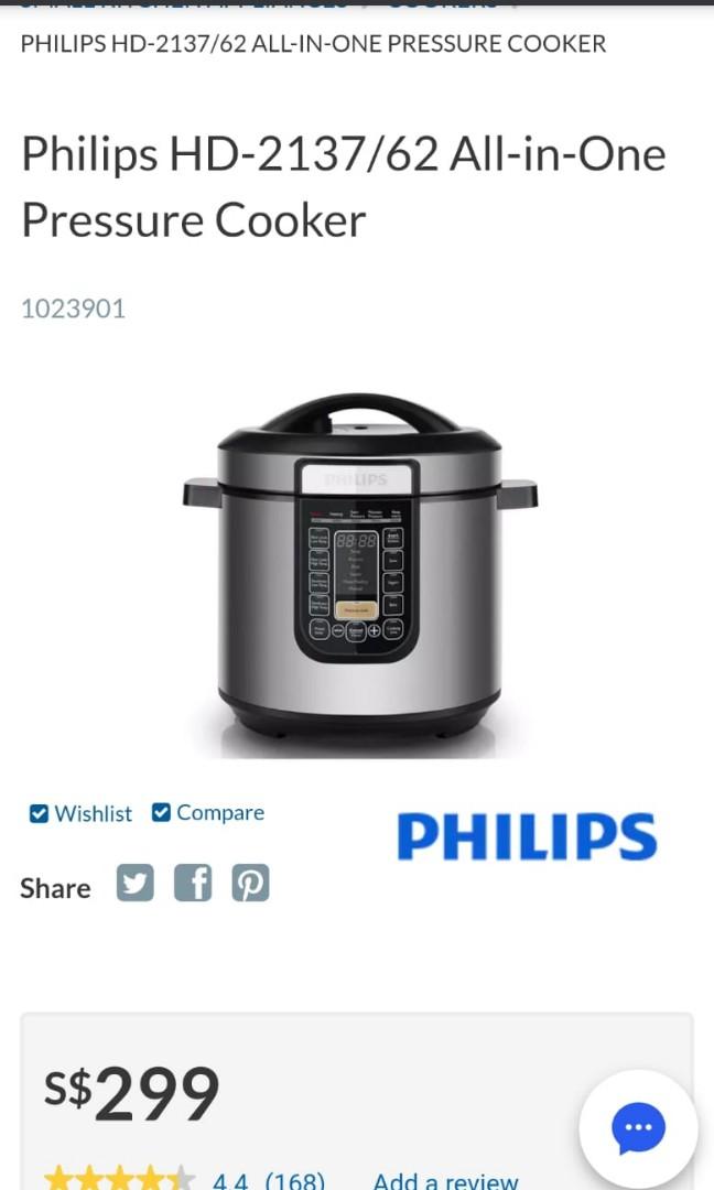 Philips HD 2137 62 Pressure Cooker