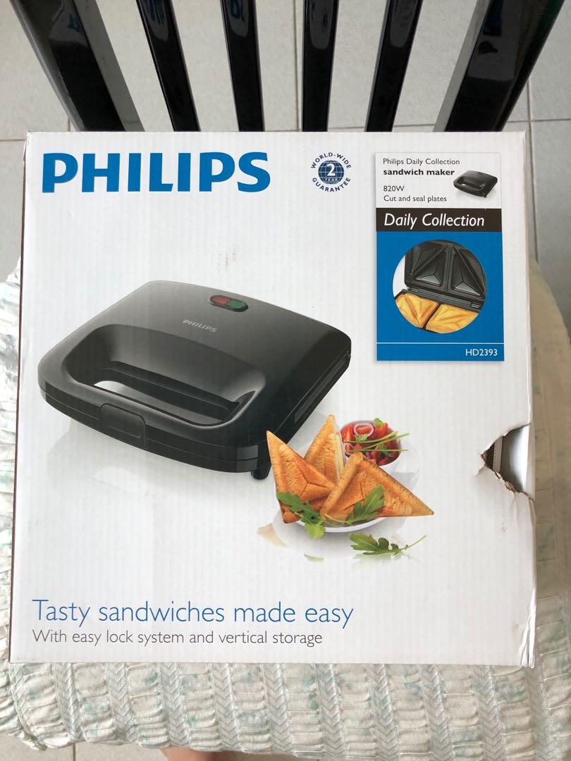 Philips Sandwich Maker HD2393, TV & Home Appliances, Kitchen Appliances