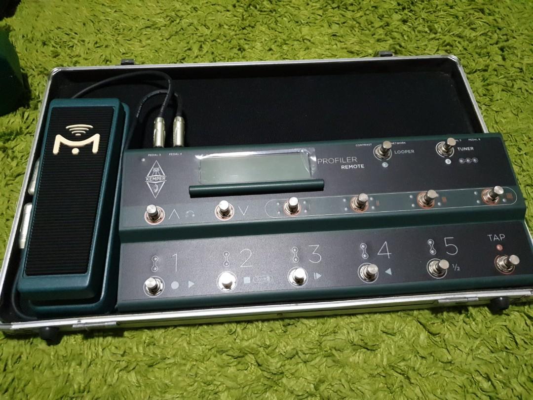 Powered Kemper with remote and expression pedal, Hobbies & Toys, Music