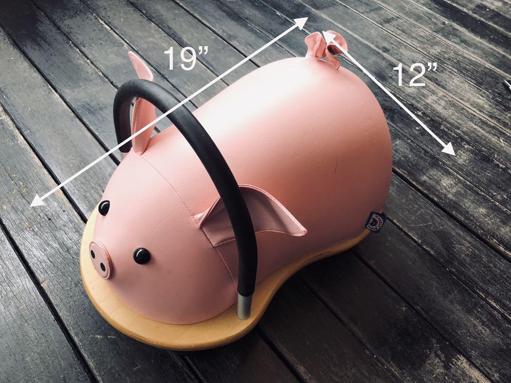 wheely bug pig large
