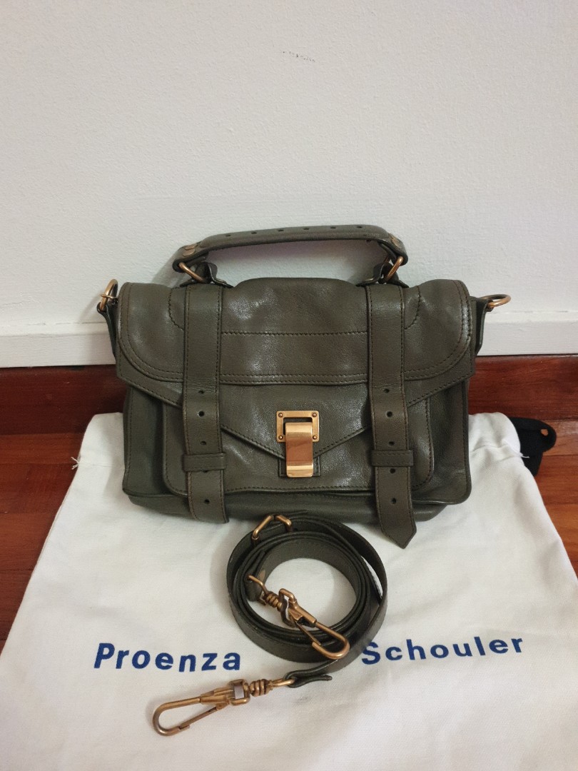 Sell Proenza Schouler Small PS1 Keep All Bag - Olive