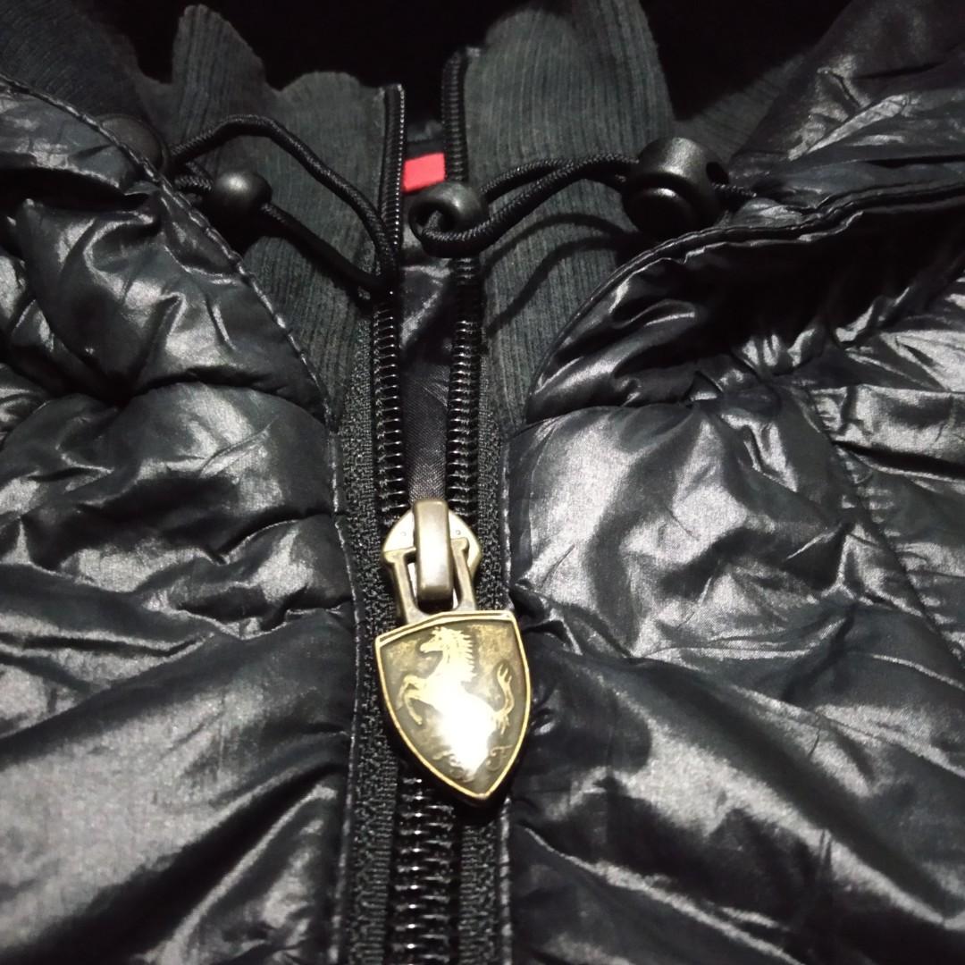 puma men's ferrari down jacket