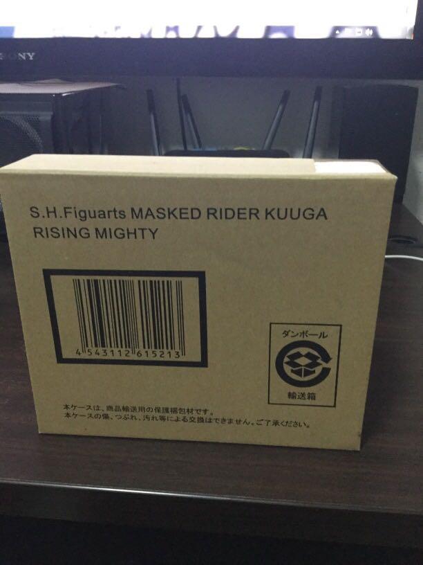 s.h.figuarts Kamen Rider Kuuga Rising Mighty (Category: Toy Figures) located in Singapore. Submitted by abyors (Listing ID 254092721, Image 1). Description: S.H.Figuarts Kamen Rider Kuuga Rising Mighty MIB .