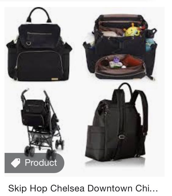 Skip hop 2025 chelsea diaper backpack