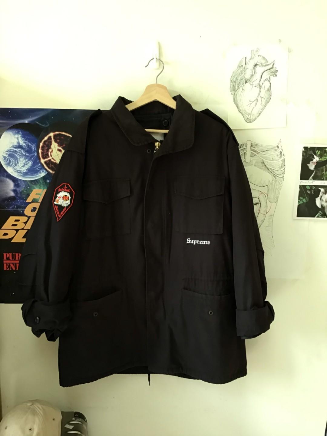 Supreme slayer Eagle jacket