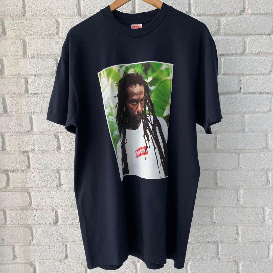 Supreme SS19 Buju Banton Tee Men s Fashion Tops Sets Tshirts