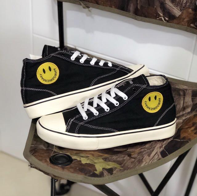 Thanksinsomnia Renzil Black Fesyen Pria Sepatu Sneakers Di Carousell
