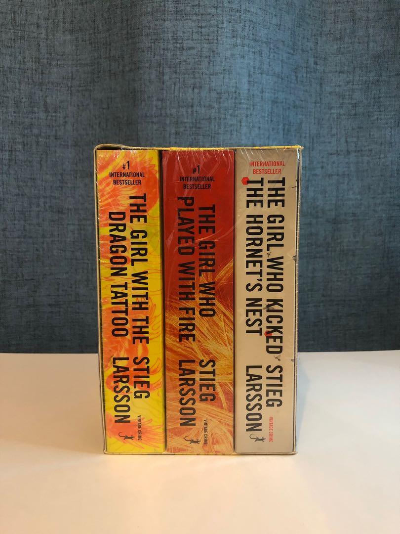 The Girl With The Dragon Tattoo Book Series Books Books On Carousell