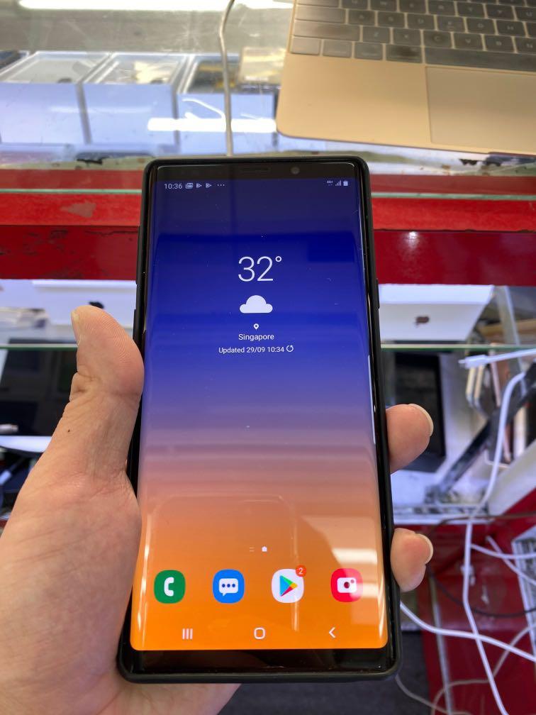 Used Samsung Galaxy Note 9 512gb Blue Mobile Phones Tablets Android Phones Samsung On Carousell