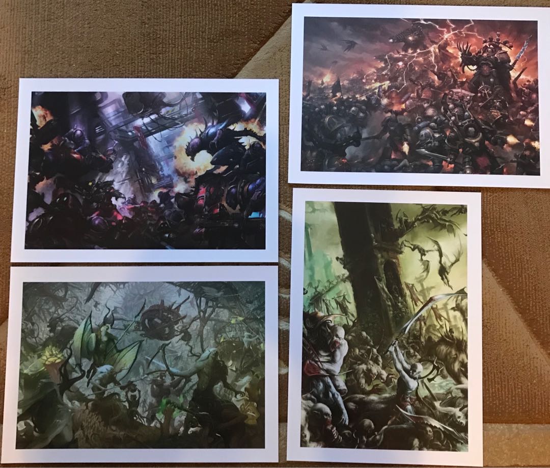 Warhammer Store Anniversary Artwork, Hobbies & Toys, Toys & Games on