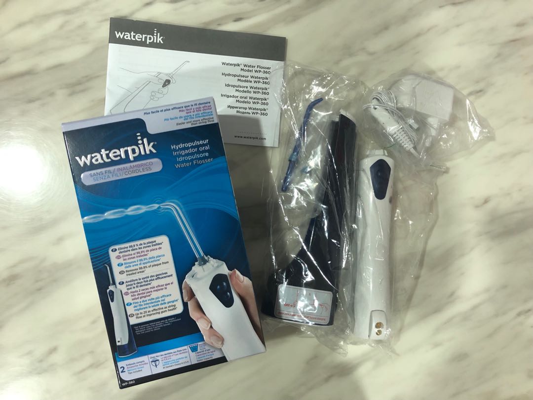 Waterpik WP360 Oral Cleaning System Cordless, Health & Nutrition
