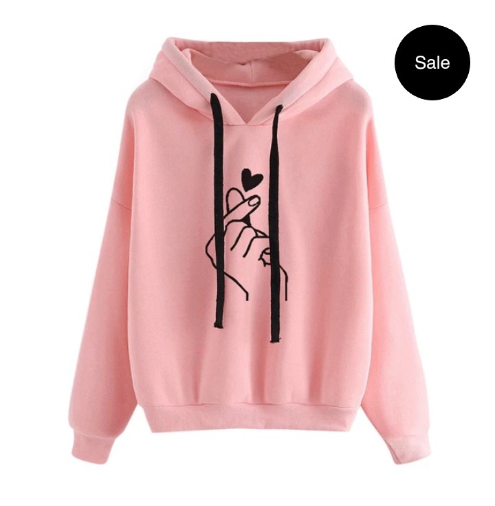 womens printed hoodies