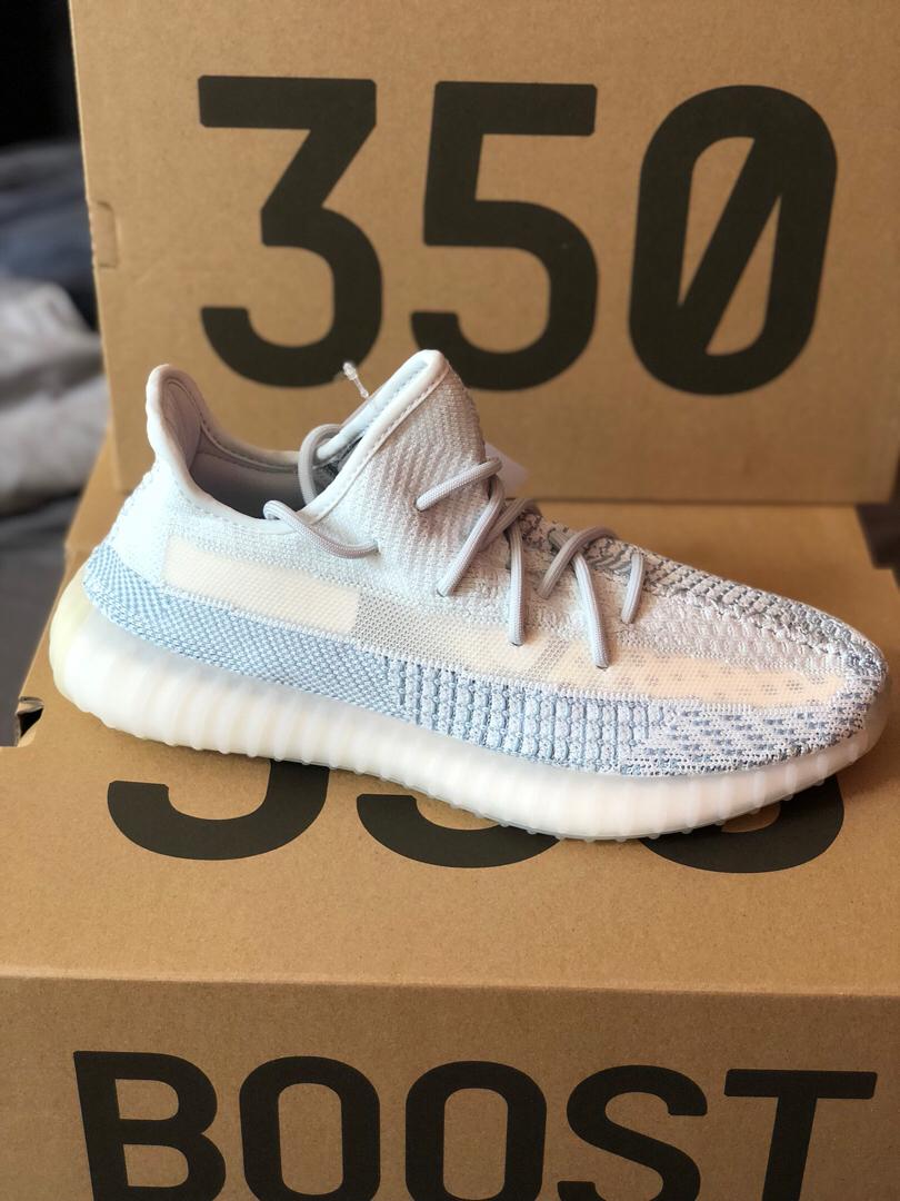 yeezy cloud white size 13