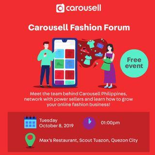 Carousell Fashion Forum
