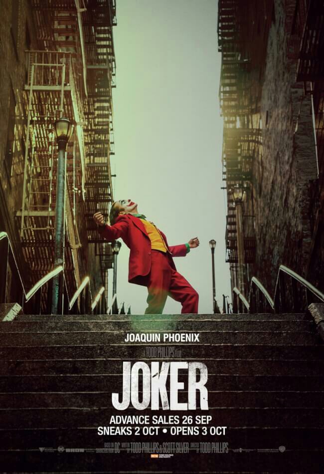 1 Oct 7pm Shaw Lido Joker Movie 