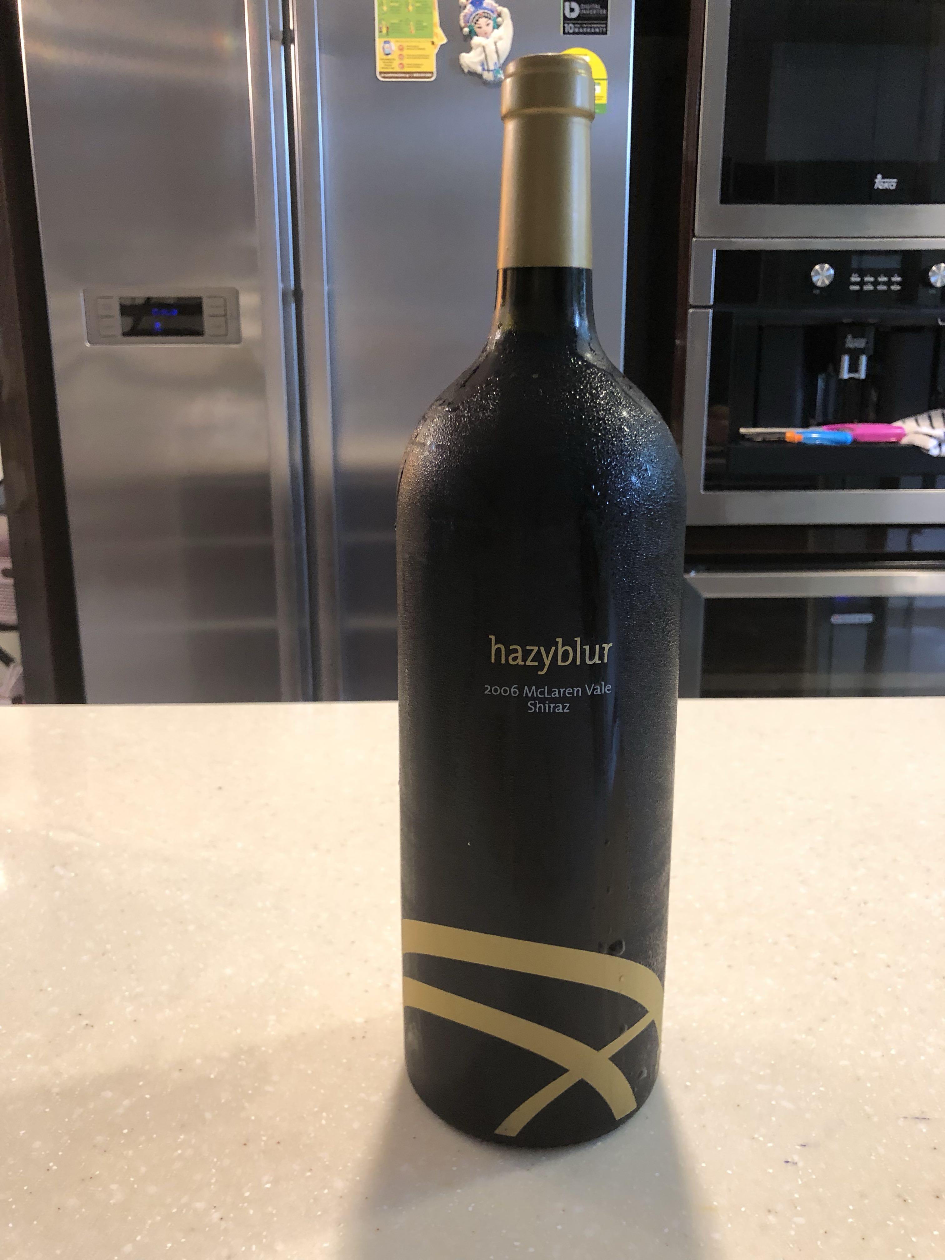 2006 Hazyblur Shiraz Mclaren Vale Magnum 1500ml Food Drinks