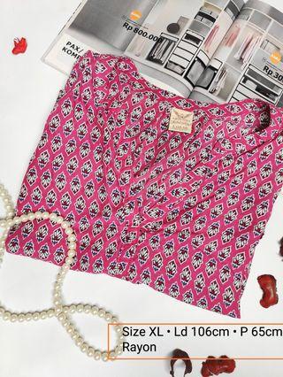 Batik blouse tank top#visitsingapore