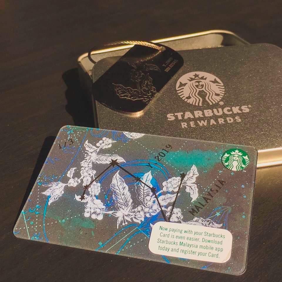 Starbucks Malaysia Limited Edition Coffee Cherry Constellation Card Universal Tag Set On Carousell