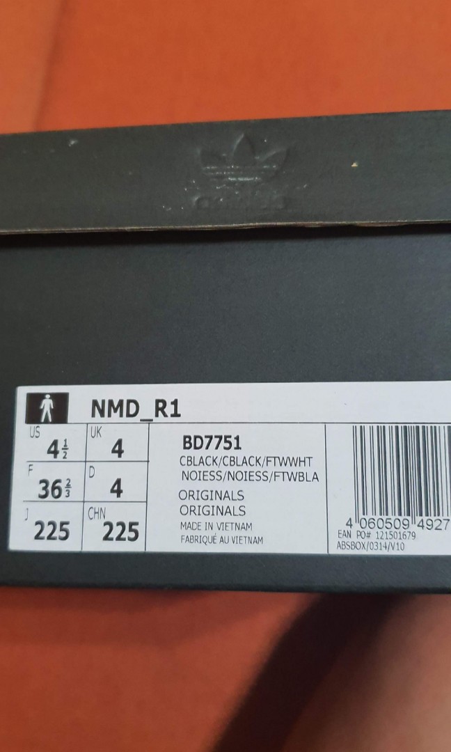 adidas nmd size 4.5