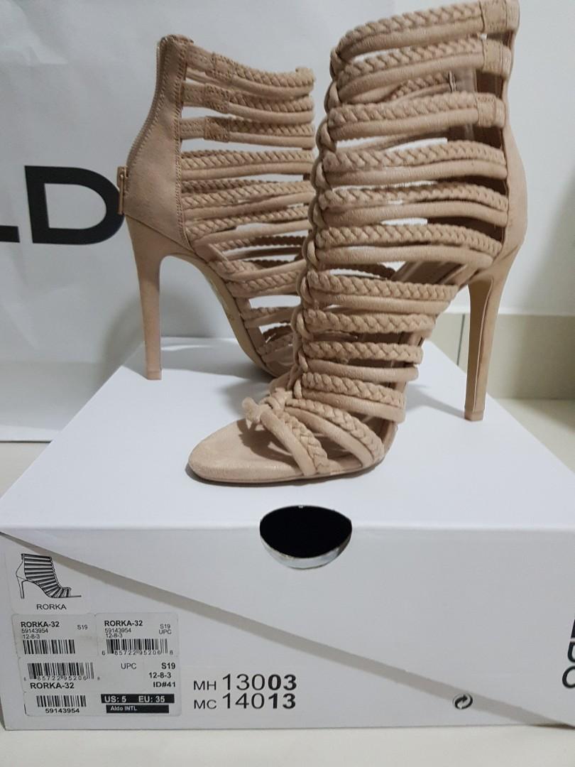Aldo Rorka High Heels Nude Women s Fashion Footwear Heels on Carousell