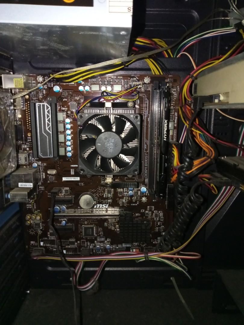 Amd A8 9600 Radeon R7 Complete Set Electronics Computers Desktops On Carousell