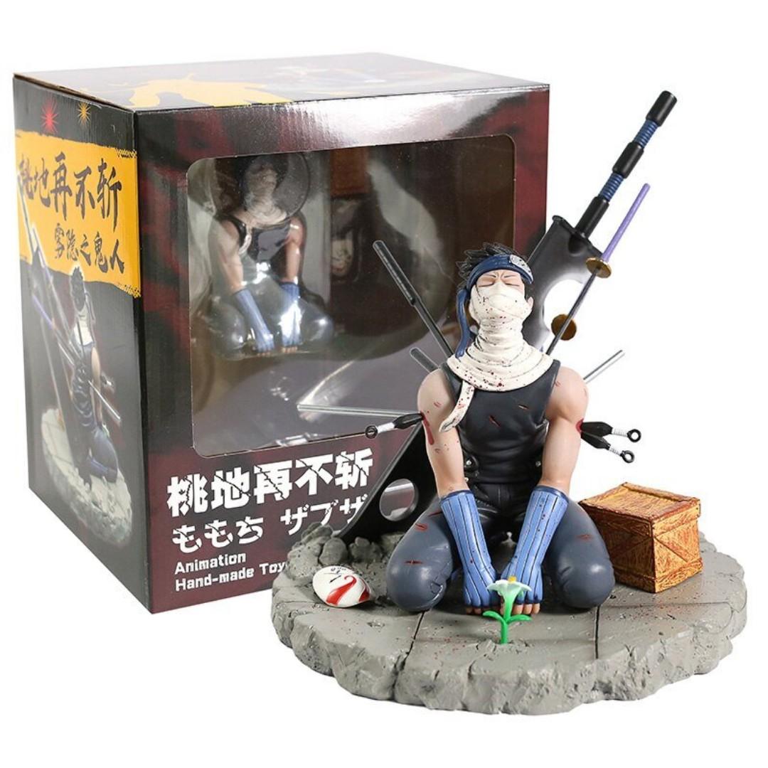 Anime Naruto Shippuden Zabuza Momochi Ninja Sword Statue Figure Toy Toys Games Toys On Carousell