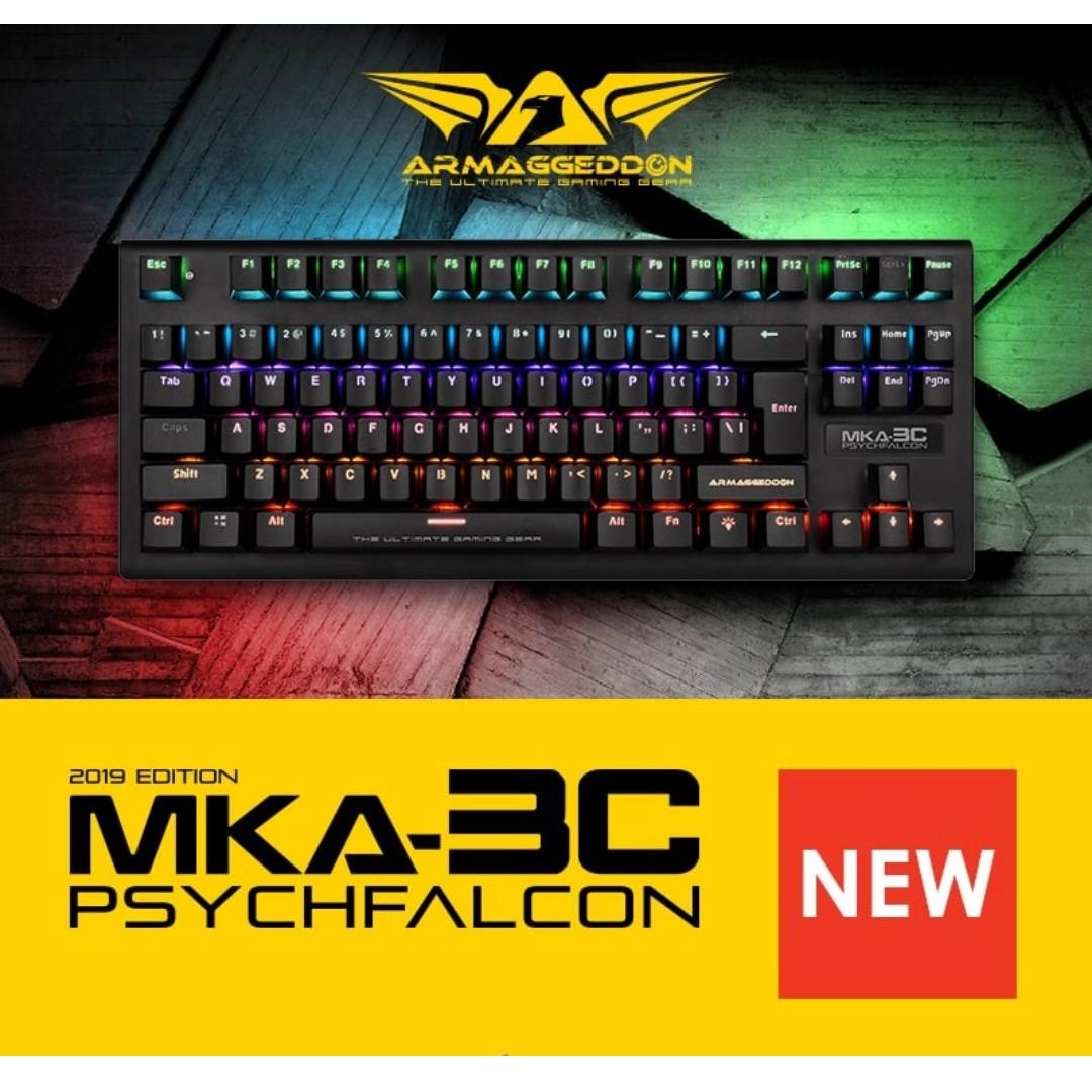Armaggeddon Mechanical Gaming Keyboard MKA-3C, Computers & Tech, Parts ...