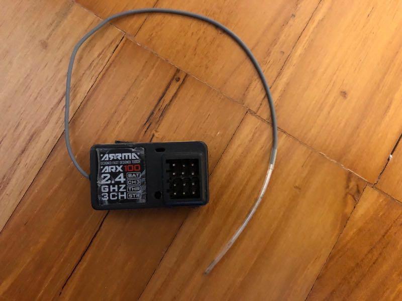 Arrma ATX 100 transmitter with Receiver 2.4GHz 3 Channels # ...