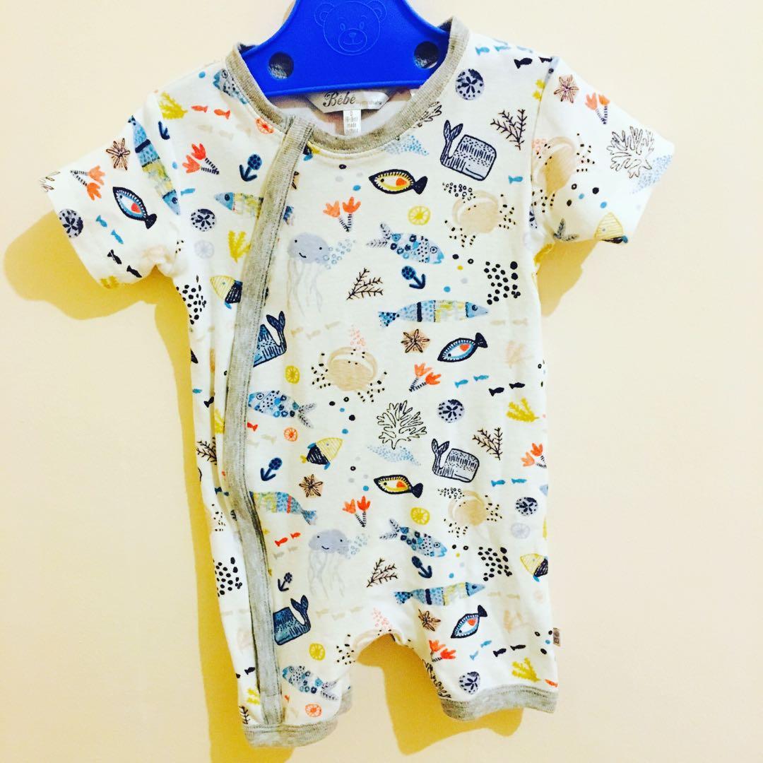 Baby Romper (Category: Babies & Kids Fashion) located in Mandaluyong City. Submitted by rafjaye (Listing ID 254161041, Image 1). Description: Can fit to 3-6months baby Very Good Used Condition.