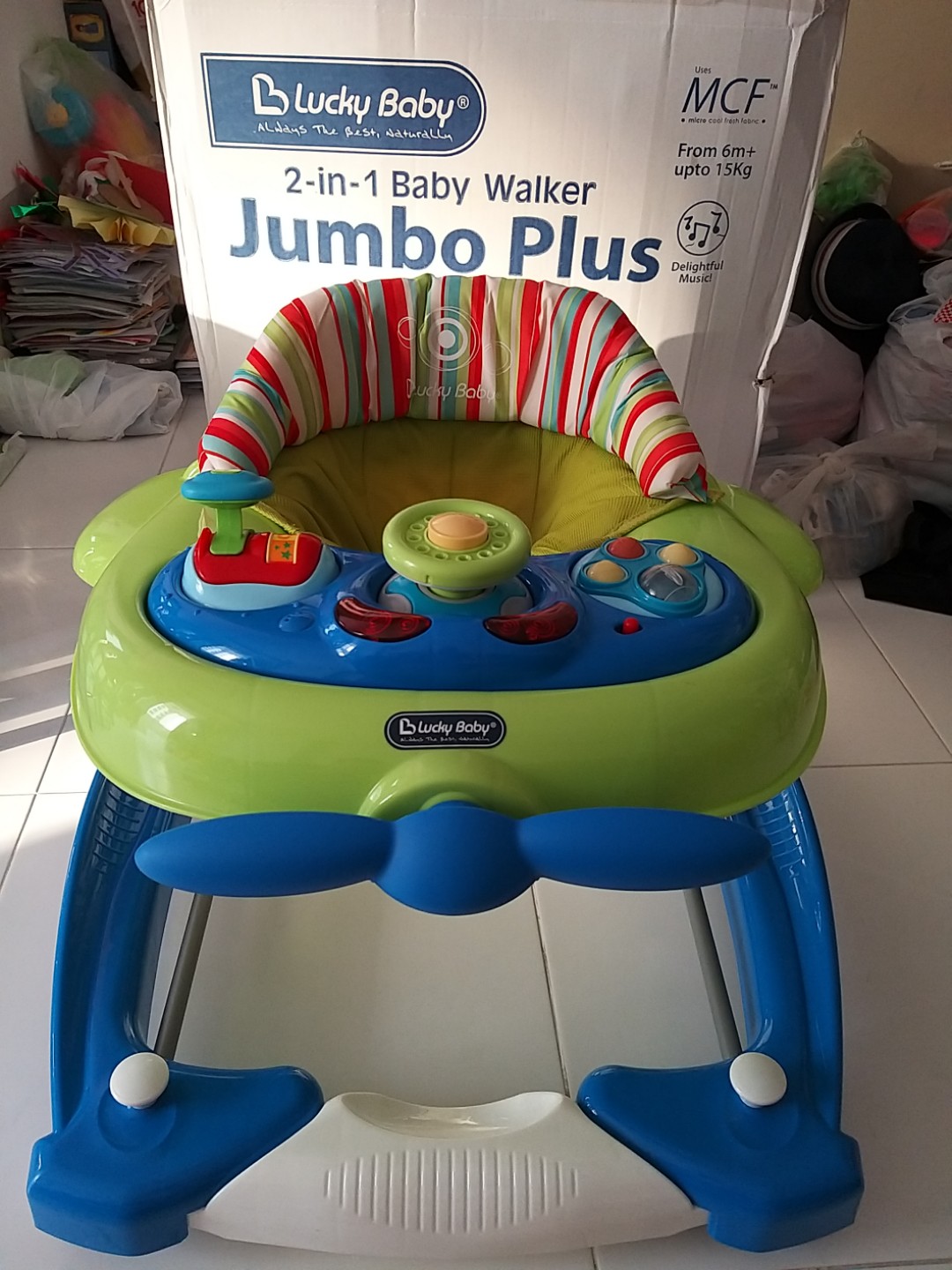 baby walker up to 15kg