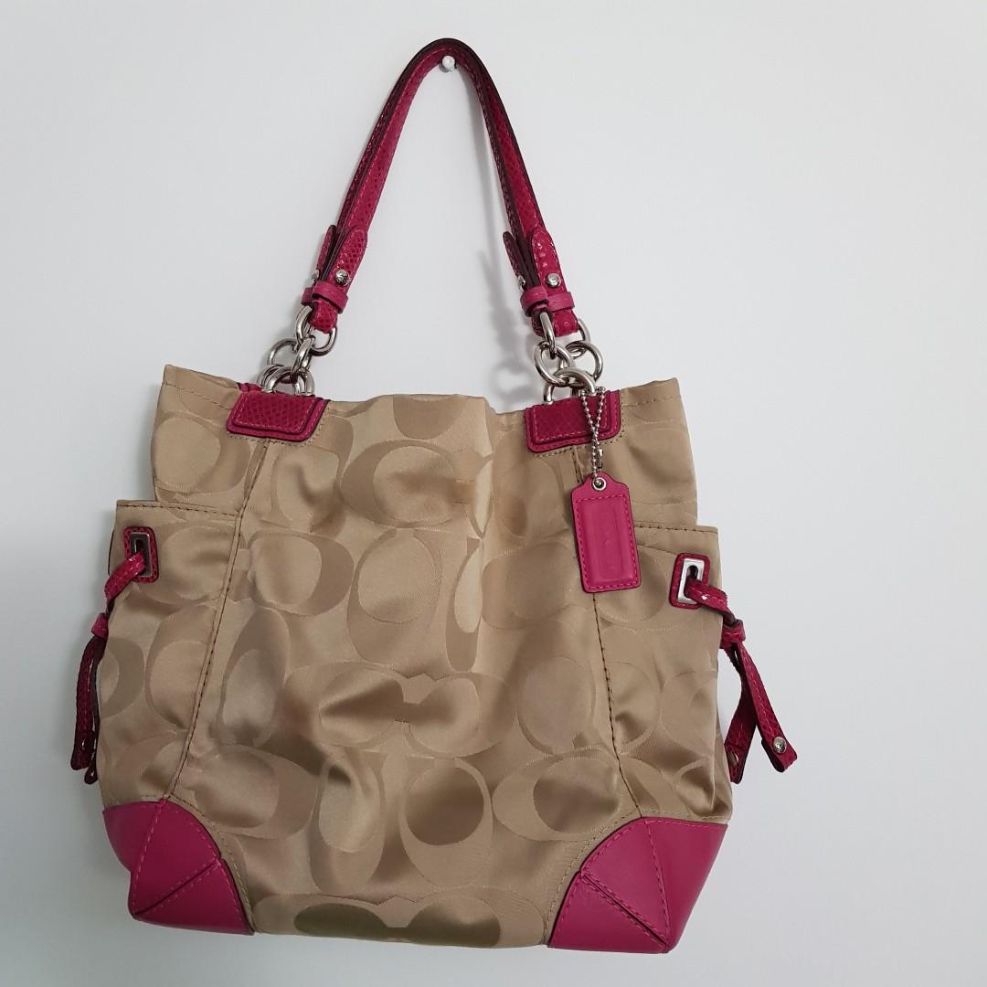 coach clear tote
