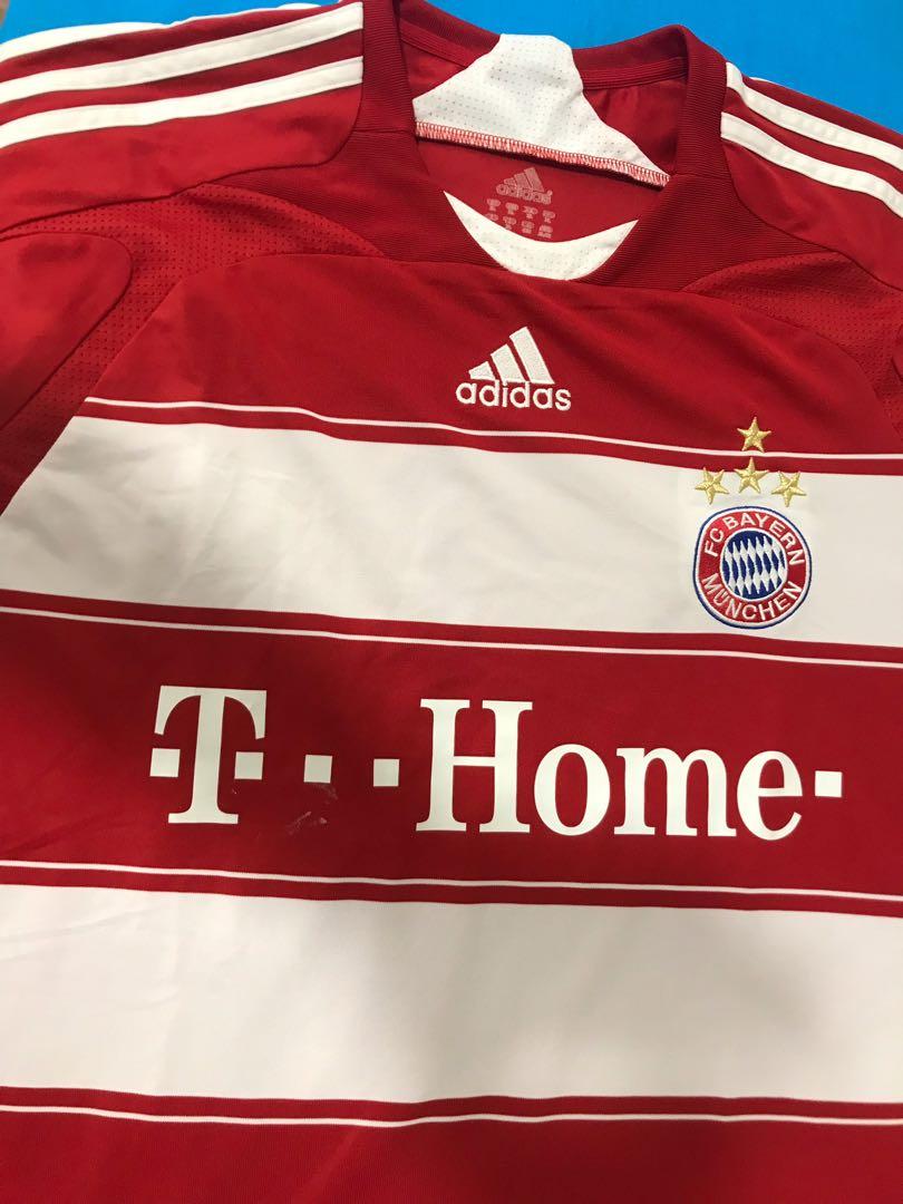 Bayern Munich Home Jersey Sports Athletic Sports Clothing On Carousell